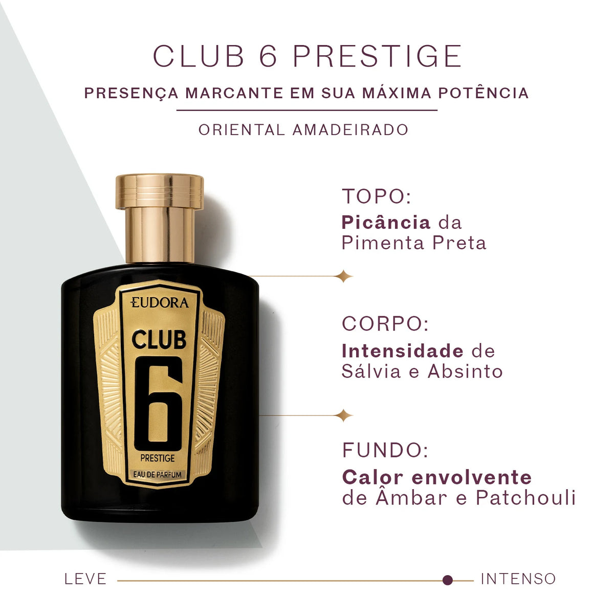 Perfume Eudora Club 6 Prestige Eau de Parfum 95ml