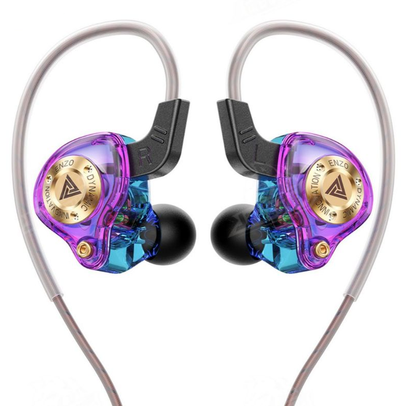 Fone de Ouvido com Fio QKZ AK6 Cor Purple