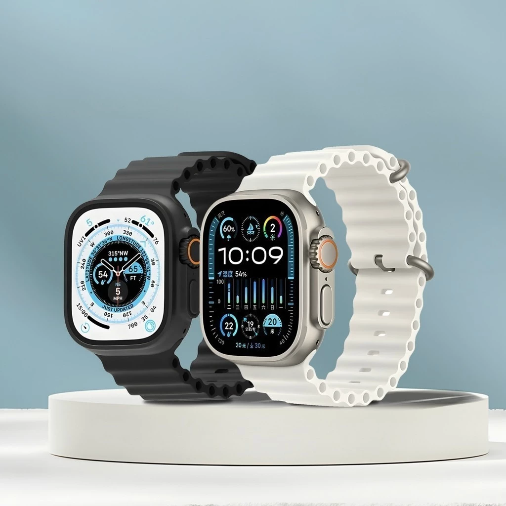 Smartwatch Ultra Laxasfit com 7 Pulseiras 49mm