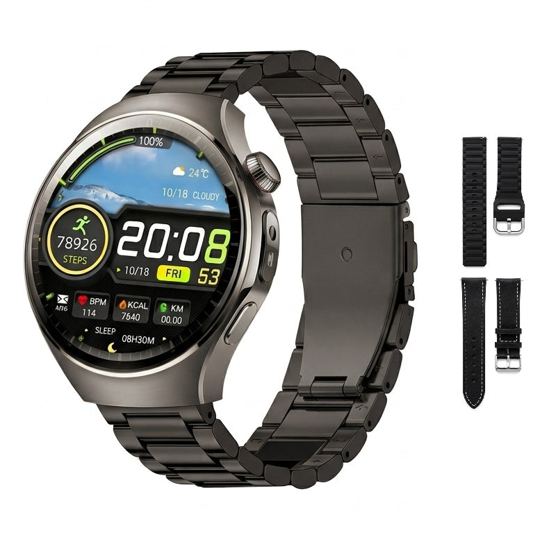 Smartwatch Watch 5 Plus com 3 pulseiras