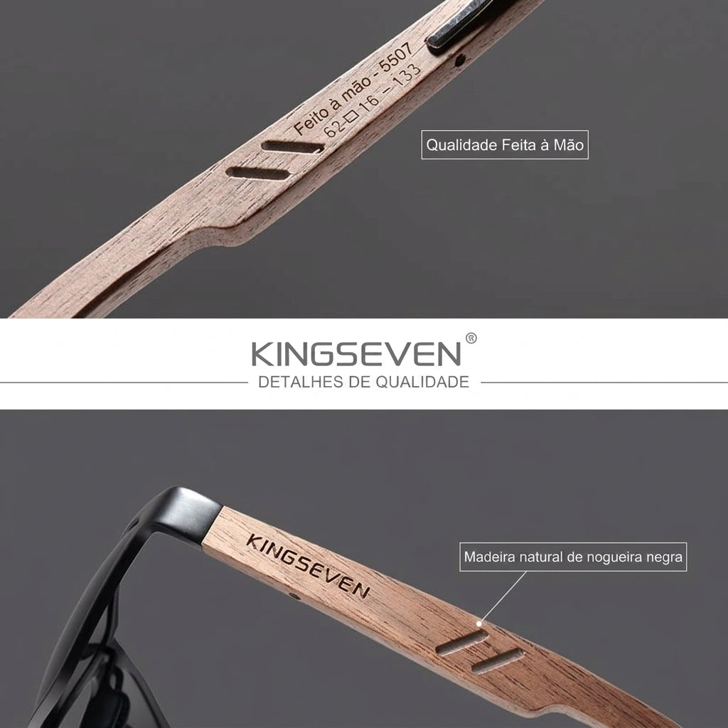 Óculos de Sol Polarizado Kingseven W-5507