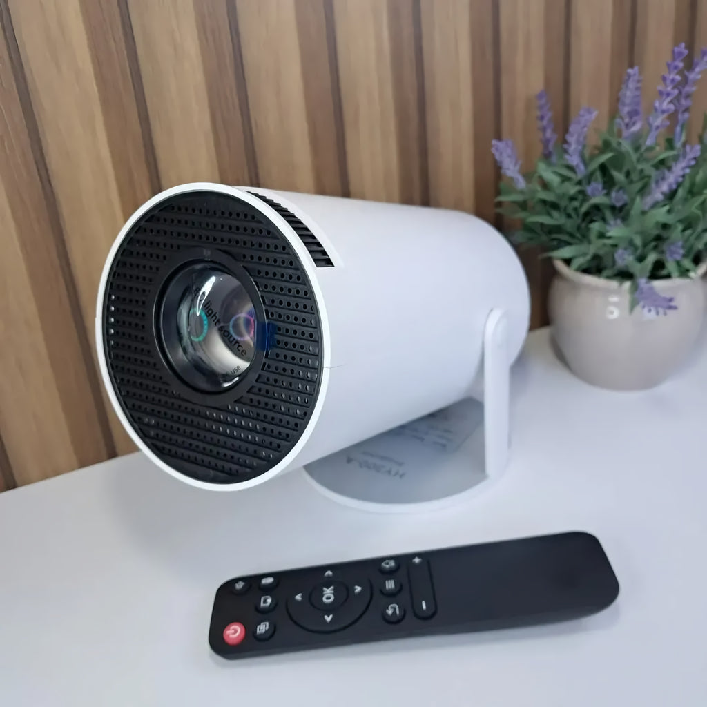 Mini Projetor Android 4K Wifi 5G HY300 Ultra HD