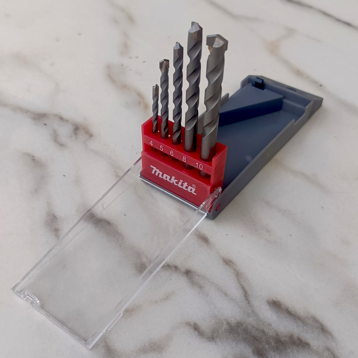 Kit 4 Brocas Widea Concreto Makita 4 a 10mm