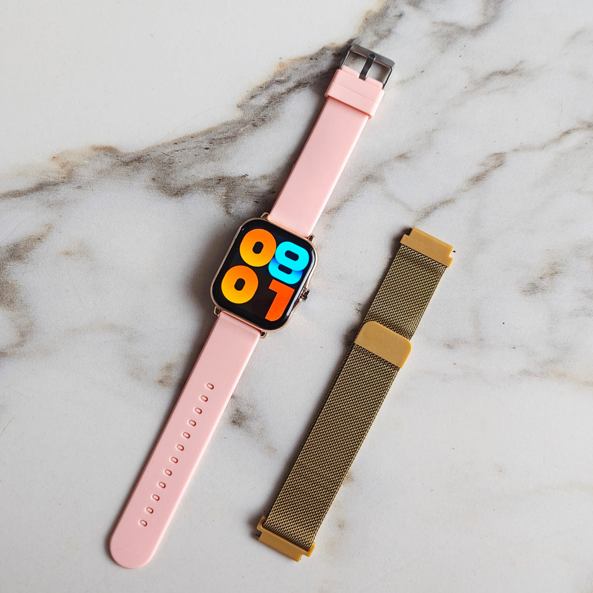 Smartwatch BW Plus Com 2 Pulseiras