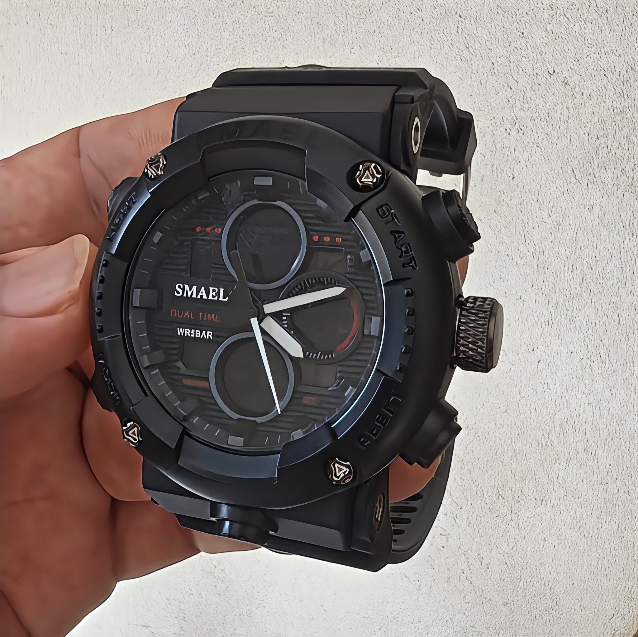 Relógio Smael Dual Time Trendy Street