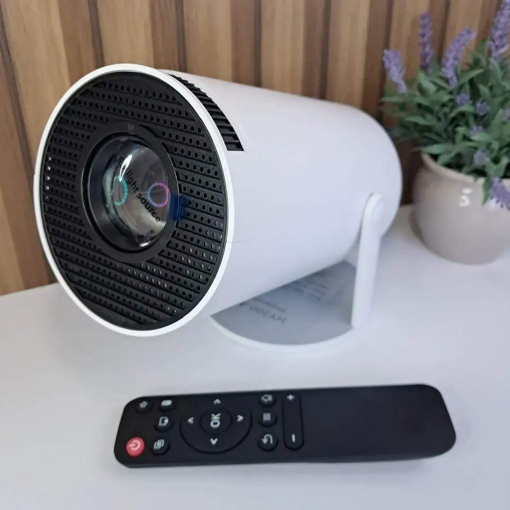 Mini Projetor Android 4K Wifi 5G HY300 Ultra HD