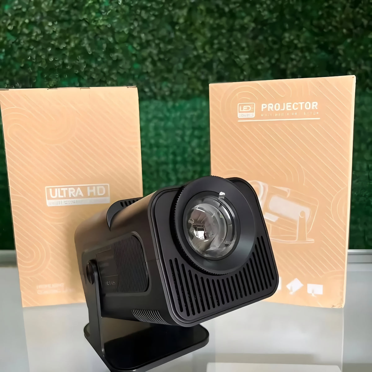 Mini Projetor Android 4K Wifi 5G HY320 Ultra HD