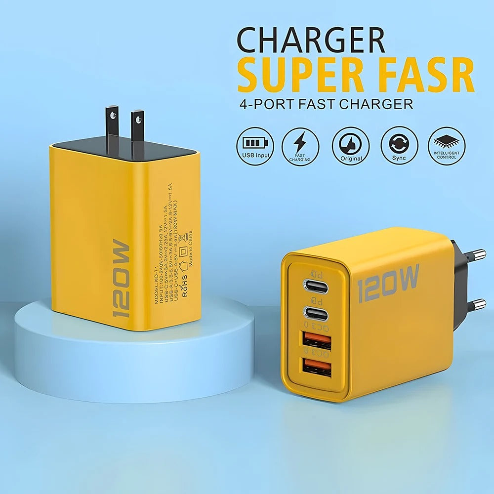 Carregador Turbo 120W Eoen
