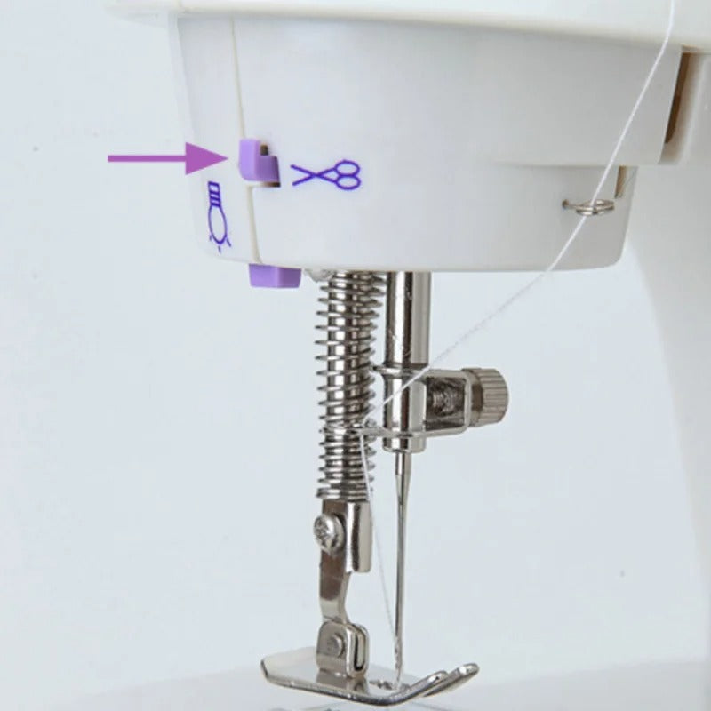 Mini Máquina de Costura Elétrica Portátil